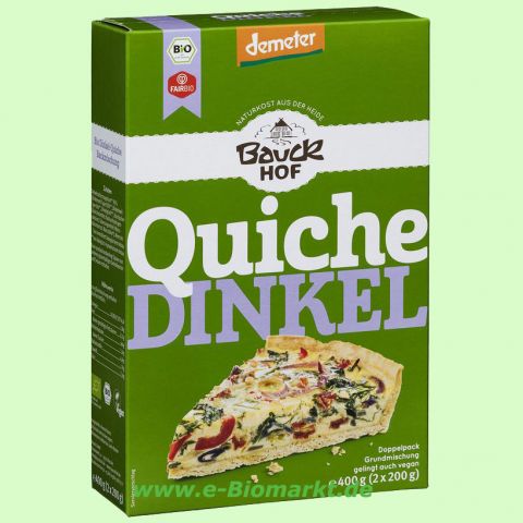 Dinkel-Quiche Backmischung (Bauckhof)