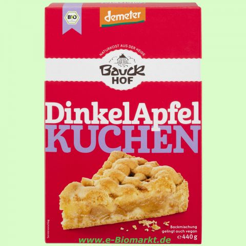 Dinkel-Apfelkuchen Backmischung (Bauckhof)