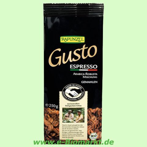 Gusto Espresso all´italiana gemahlen HIH (Rapunzel)