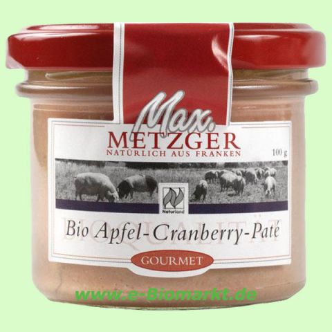 Apfel-Cranberry-Pat� (Max Metzger)
