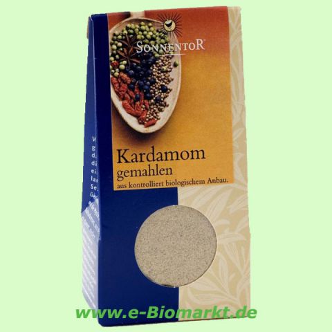Kardamon, gemahlen (Sonnentor)