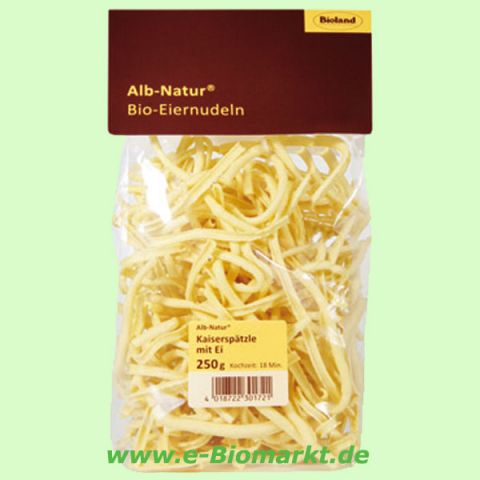 Kaisersp�tzle mit Ei (Alb-Natur)