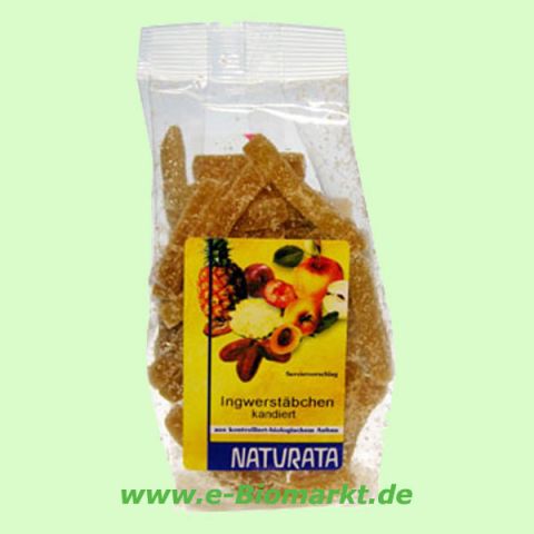 Ingwerst�bchen, kandiert (Naturata)