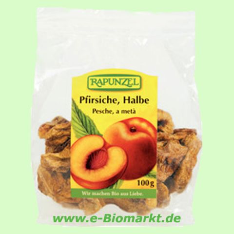 Pfirsich-H�lften, getrocknet (Rapunzel)