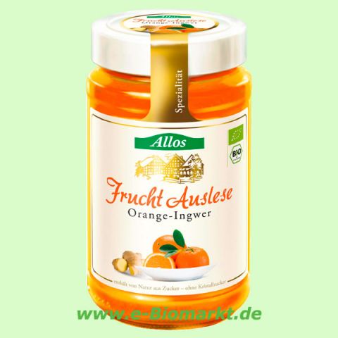 Fruchtauslese Orange-Ingwer (Allos)