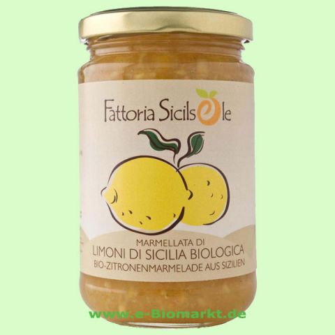 Zitronen - Marmelade (Fattoria Sicilsole)