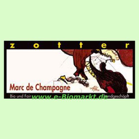 Marc de Champagne, Schokolade (Zotter - handgesch�pfte Schokolad