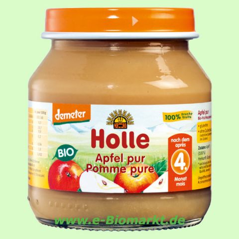 Apfel pur, nach dem 4. Monat (Holle)