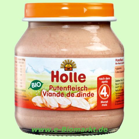 Putenfleisch, nach dem 4. Monat (Holle)