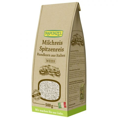 Milchreis Spitzenreis Rundkorn wei� (Rapunzel)