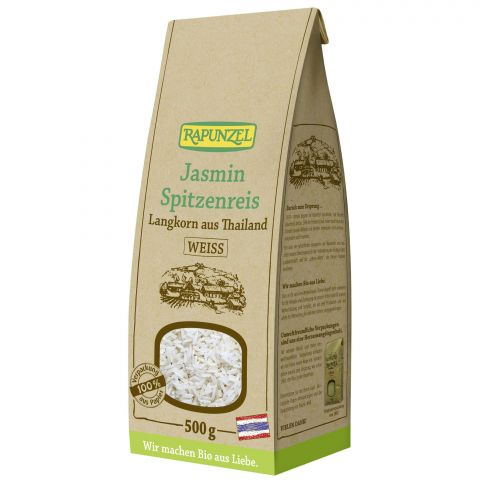 Jasmin Spitzenreis Langkorn wei� (Rapunzel)