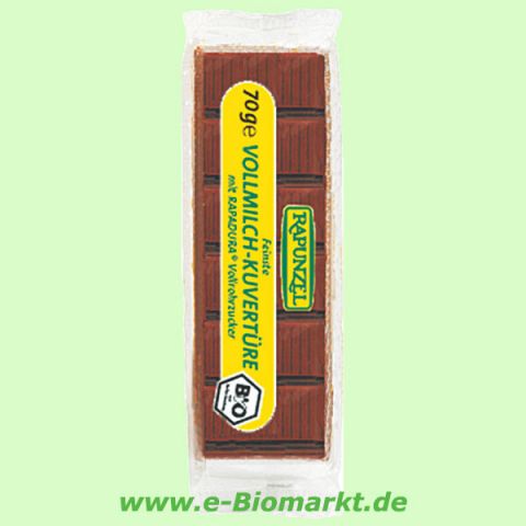 Vollmilch Kuvert�re Riegel HIH (Rapunzel)