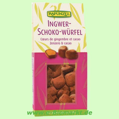 Ingwer Schoko W�rfel (Rapunzel)