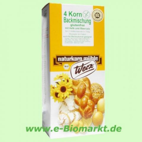 4-Korn-Brot, glutenfrei (Werz)