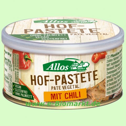 Gourmet Pastete Crema Basilico (Allos)