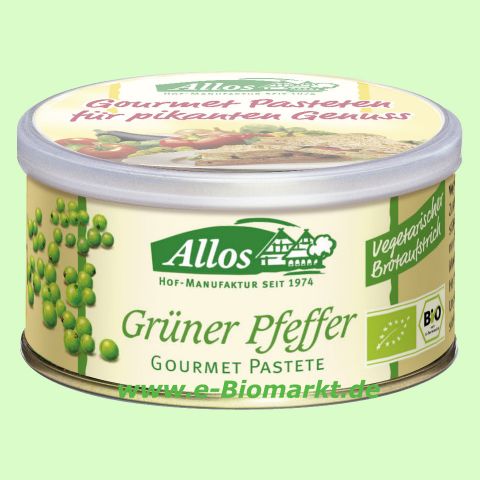 Gourmet Pastete Gr�ner Pfeffer (Allos)
