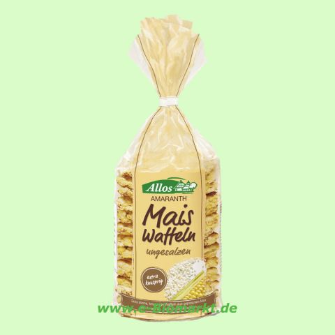 Amaranth-Mais-Waffeln (Allos)