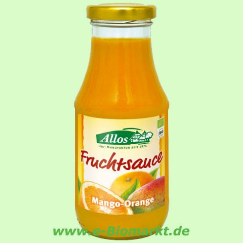 Fruchtsauce Mango-Orange (Allos)