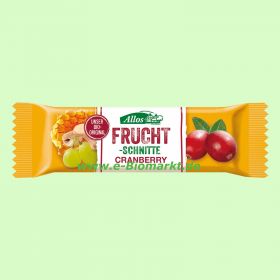 Fruchtschnitte Cranberry (Allos)