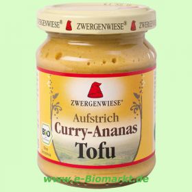 Curry-Ananas-Tofu Brotaufstrich (Zwergenwiese)