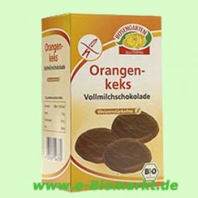 Vollmilch-Orange-Keks, glutenfrei (Rosengarten)