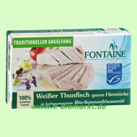 Wei�er Thunfisch, in Bio-Sonnenblumen�l (Fontaine)