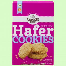 Hafer Cookies, glutenfrei (Bauckhof)