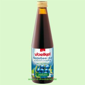 Heidelbeersaft, 100% Muttersaft (Voelkel)