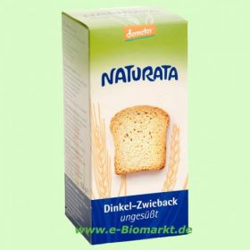 Dinkel-Zwieback, unges��t (Naturata)
