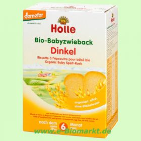 Baby Dinkel Zwieback, unges��t (Holle)