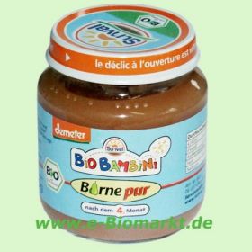 Birne pur, nach dem 4. Monat (Sunval)
