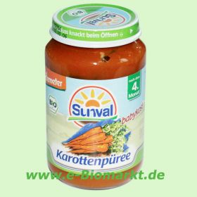 Karottenp�ree, nach dem 4. Monat (Sunval)