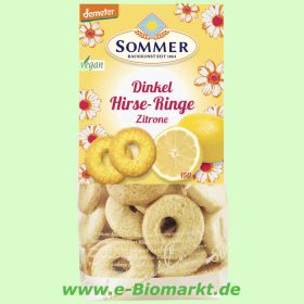 Dinkel-Hirse Knusperringe (Sommer & Co.)