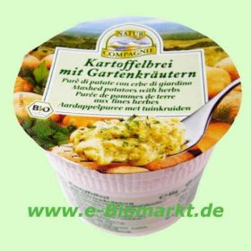 Kartoffelbrei, mit Gartenkr�utern (Natur Compagnie)