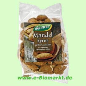 Mandeln, ger�stet & gesalzen (dennree)