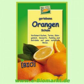 Orangenschalen, gemahlen (Bio Vita)