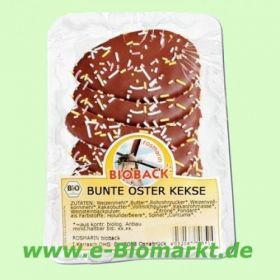 Bunte Schoko-Osterkekse (Rosmarin)