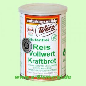Reis-Vollwert-Kraftbrot in der Dose (Werz)