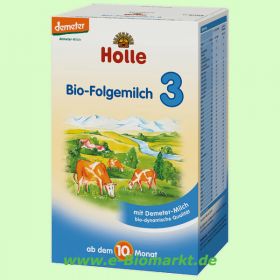 S�uglings-Folgemilch 3, ab dem 10. Monat (Holle)