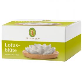 Thermoduftstein Lotus pastellgelb (Primavera)