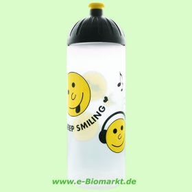 Trinkflasche ISYbe 500 ml, Pinguin, transparent/blau (ISYbe)
