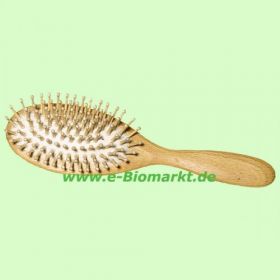 Holzhaarb�rste gro�, Buche, gerundete Ahornholzstifte (Redecker)