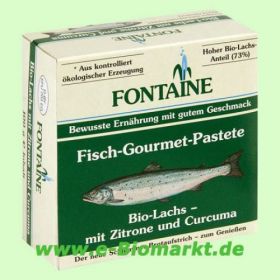 Fisch-Gourmet-Pastete - Bio Lachs mit Zitrone und Curcuma (Fonta
