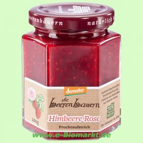 Himbeere-Rose Fruchtaufstrich (die beerenbauern)