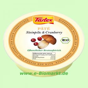 P�t� Steinpilz & Cranberry (Tartex)