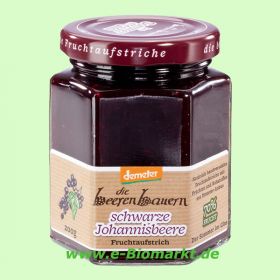 Schwarze Johannisbeere Fruchtaufstrich (die beerenbauern)