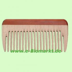 Mini-Taschenkamm, Holz, grob, 8 cm (Kostkamm)