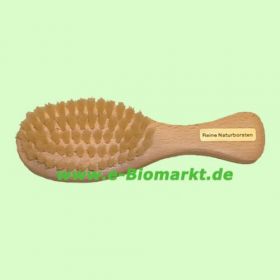 Kinderb�rste, Buche gewachst, weiche helle Borsten (Kostkamm)