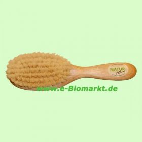 Babyb�rste, Buche gewachst, sehr weiches Ziegenhaar (Kostkamm)