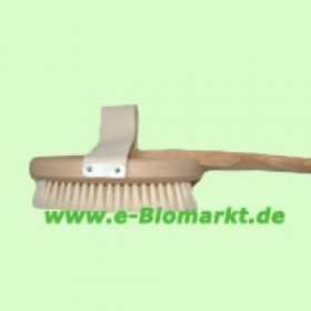 Badeb�rste, Buche, mittelhart, abnehmbarer Griff (Kostkamm)